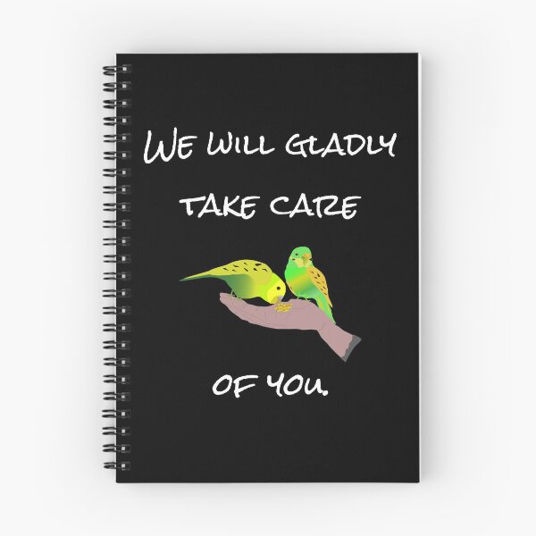 Item preview, Budgies, friends, we like to take care of them .. designed and sold by Bodino.
