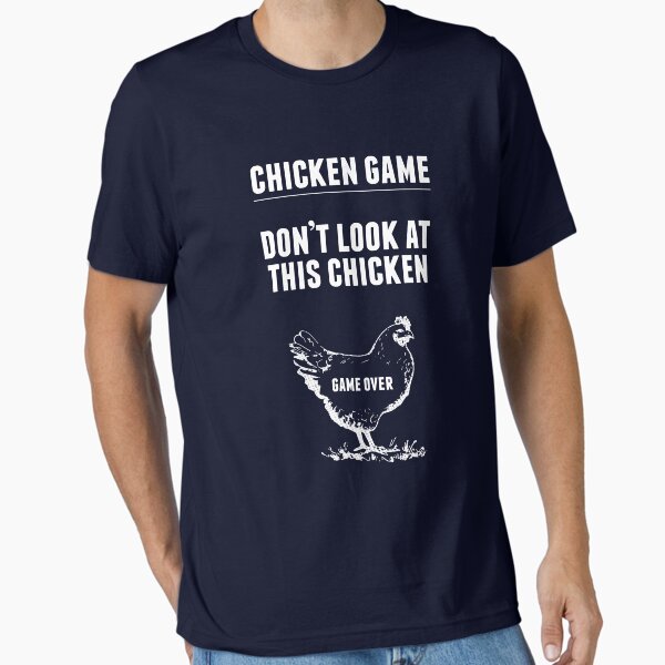 Vista previa del artículo con la obra «Camiseta del juego del pollo | Broma divertida del pollo», diseñado y vendido por Yipptee Shirts.