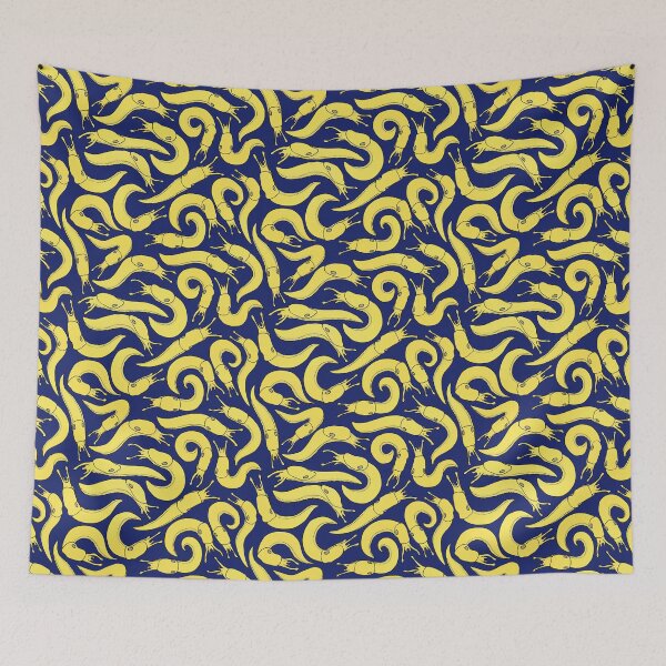 Item preview, Banana Slugs Navy Blue  designed and sold by TursiArt.