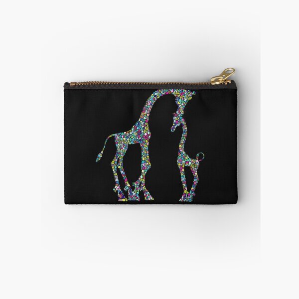 Item preview, Polyprismatic Tiled Mother And Child Giraffe Silhouette designed and sold by WowAllinOne.