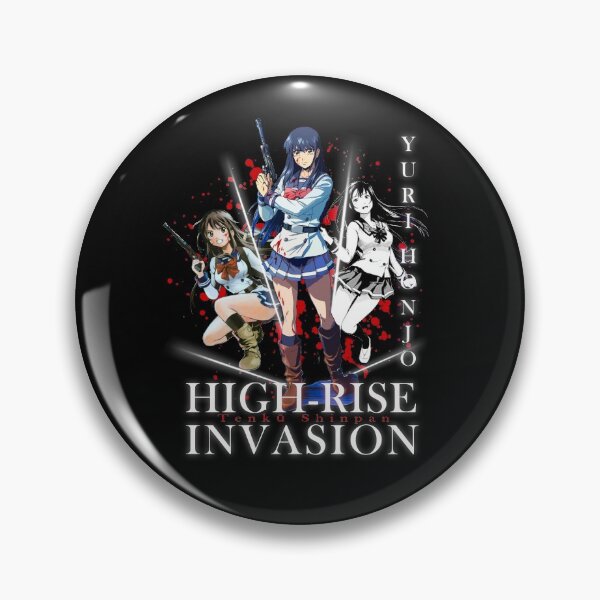 Item preview, High Rise Invasion Tenku Shinpan Yuri Honjo Tshirt designed and sold by Mr-Whatever.
