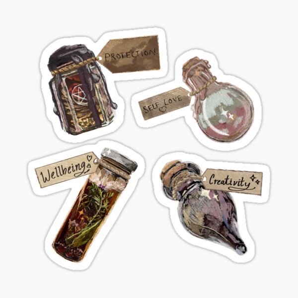 Jar Labels Witchcraft Apothecary Bundle - MagikCharms