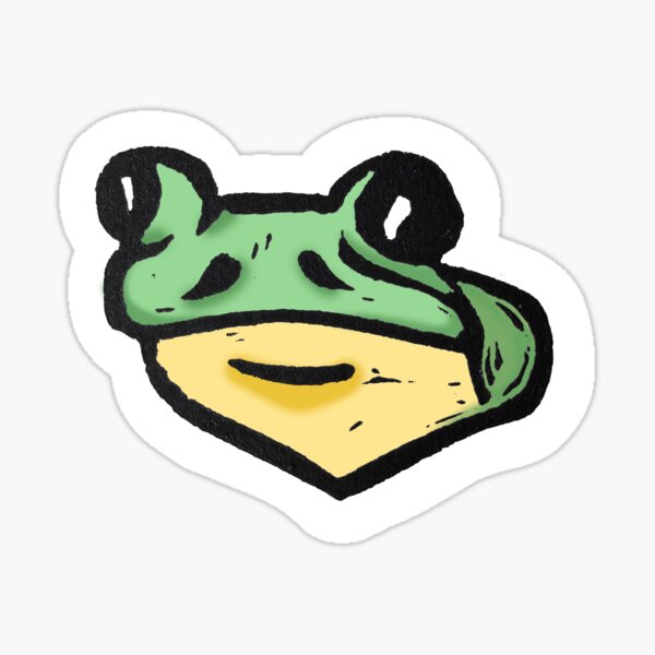 Psychedelic Frog Sticker #1-STKR-PSYF1