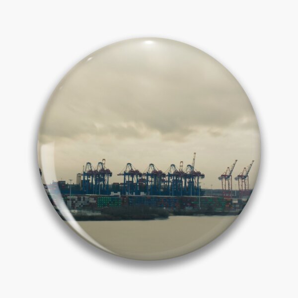 Item preview, cranes on the Elbe designed and sold by Harry Haywood.