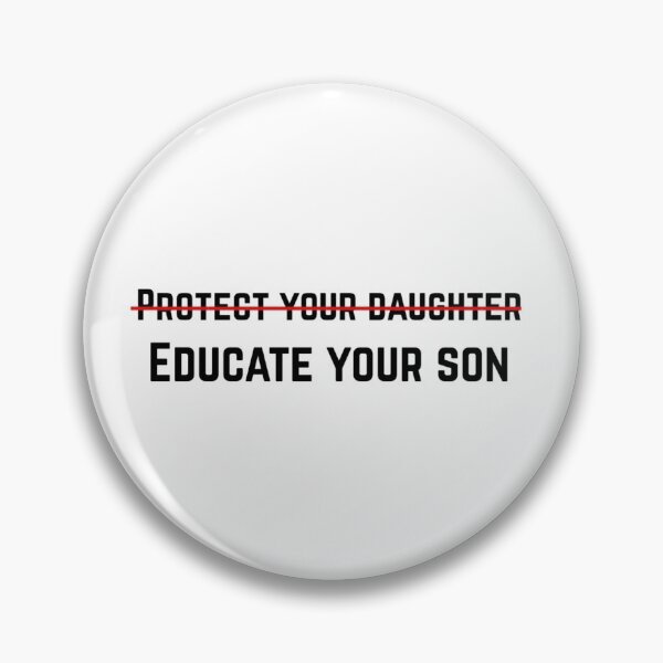 Item preview,  Protect Your Daughter Educate Your Son trendy  designed and sold by ZghoulStore.