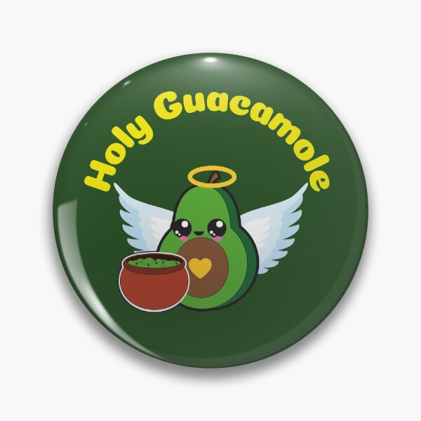 Item preview, Holy Guacamole - Kawaii Avocado designed and sold by DesignByLeo.