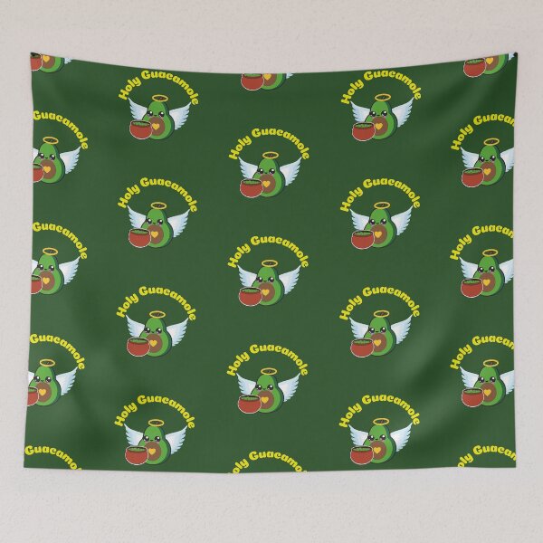 Item preview, Holy Guacamole - Kawaii Avocado designed and sold by DesignByLeo.