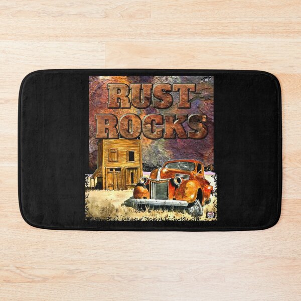 Item preview, Rusty Truck with old building about to fall over designed and sold by RMautoart42.
