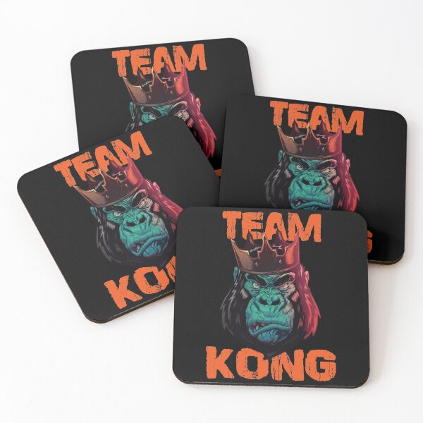 Item preview, Godzilla vs Kong - Official Team Kong Neon designed and sold by pannolinno.