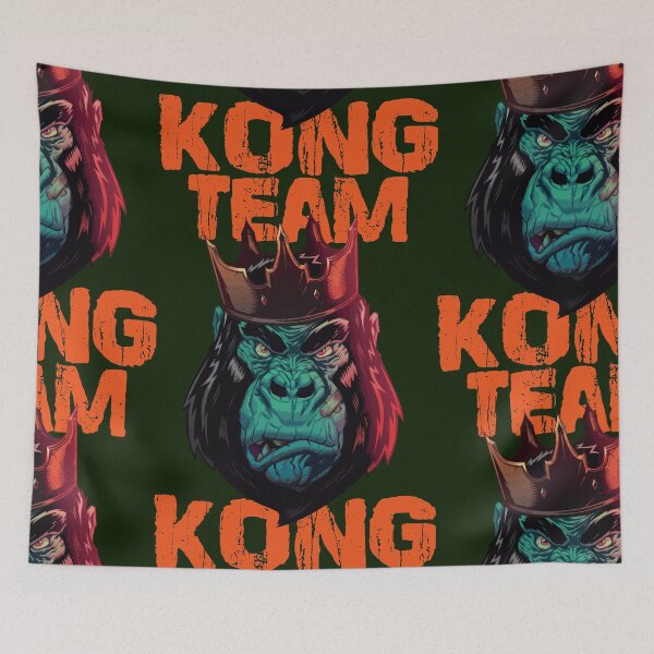 Item preview, Godzilla vs Kong - Official Team Kong Neon designed and sold by pannolinno.