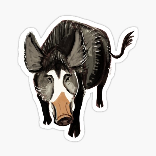 Wild Boar #3 Sticker