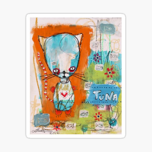 Tuna for Lunch Sticker