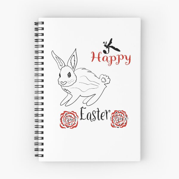 Item preview, Happy Easter rabbit , rabbit with flowers  designed and sold by 8Infinityaw.