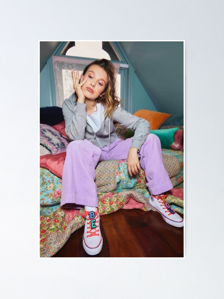 "Millie Bobby Brown Poster" Poster For Sale By Timotheedaddy | Redbubble