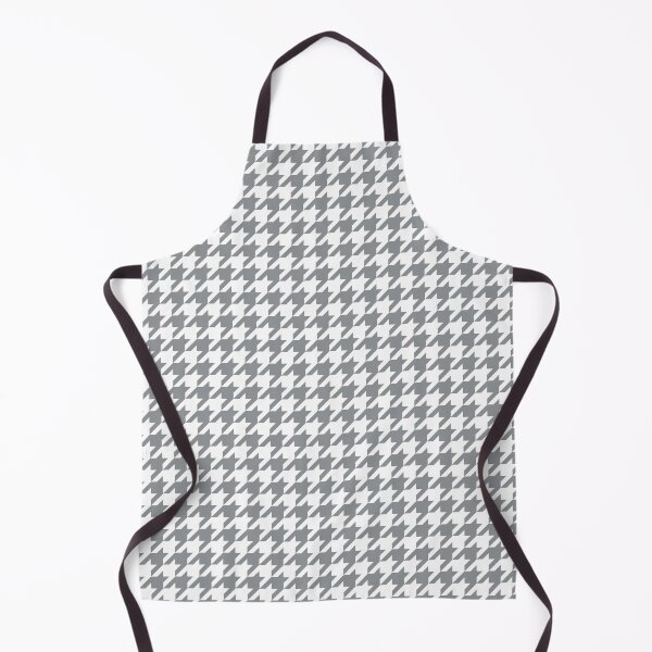 Item preview, Light Gray and White Houndstooth Pattern designed and sold by thelustrous.