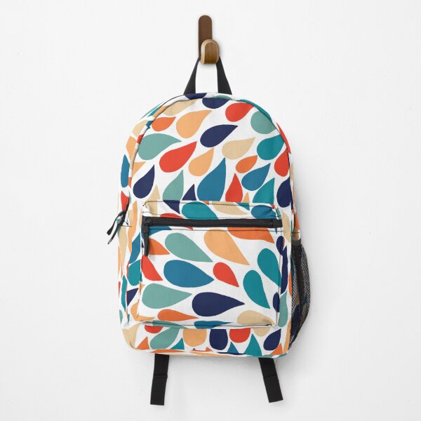 Item preview, Pinched flower Droplets - Retro palette designed and sold by REFCreative.