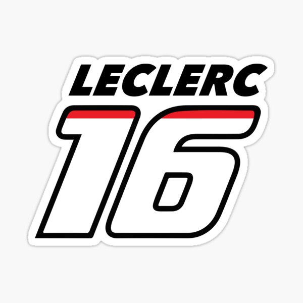 Charles Leclerc 16 Sticker