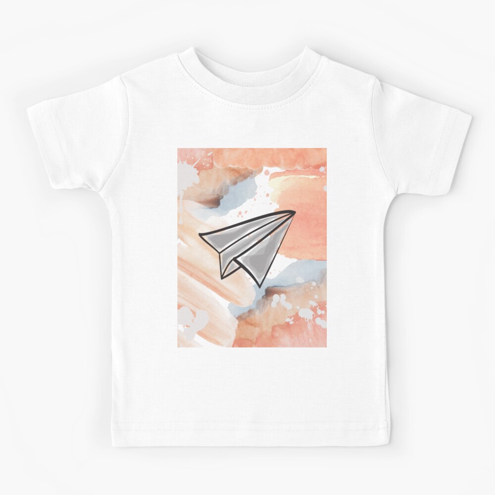 Paper Airplane Paper Plane Master Origami design Kids T-Shirt for Sale by  farhanhafeez