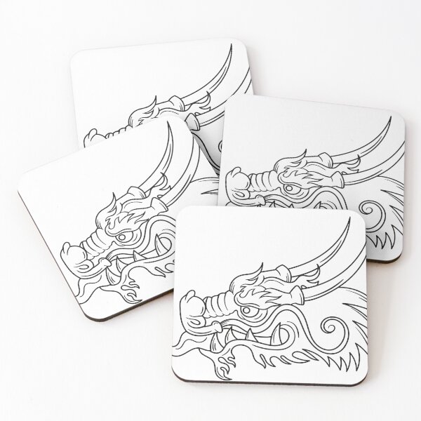 Item preview, Japanese dragon designed and sold by Shrewd Mood.