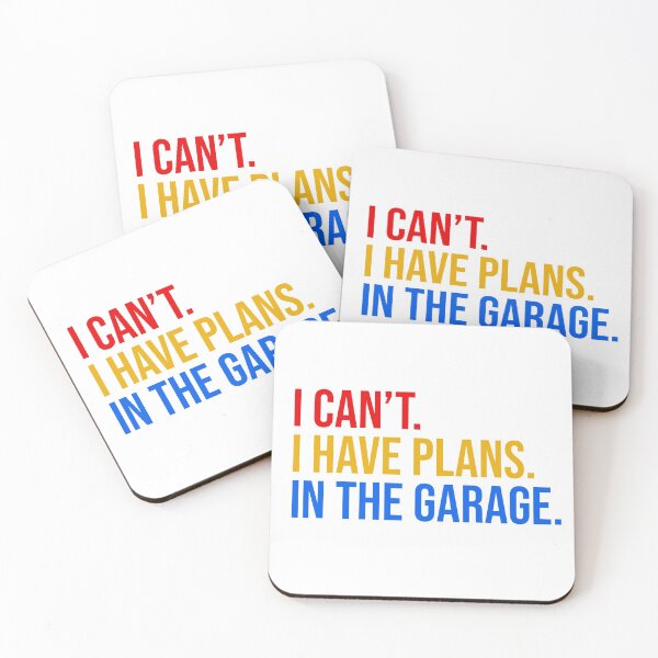 Item preview, No puedo tener planes en el garaje designed and sold by House Sparrow.