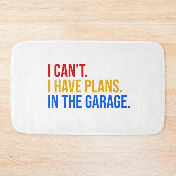 Item preview, No puedo tener planes en el garaje designed and sold by House Sparrow.