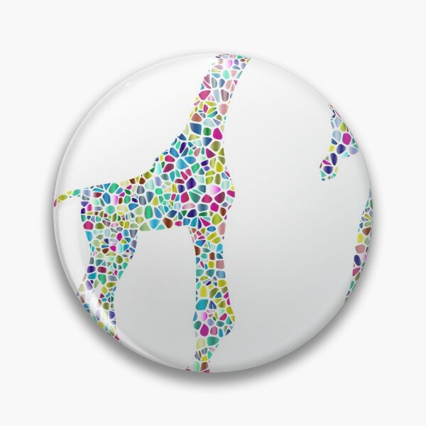 Item preview, Polyprismatic Tiled Mother And Child Giraffe Silhouette designed and sold by WowAllinOne.