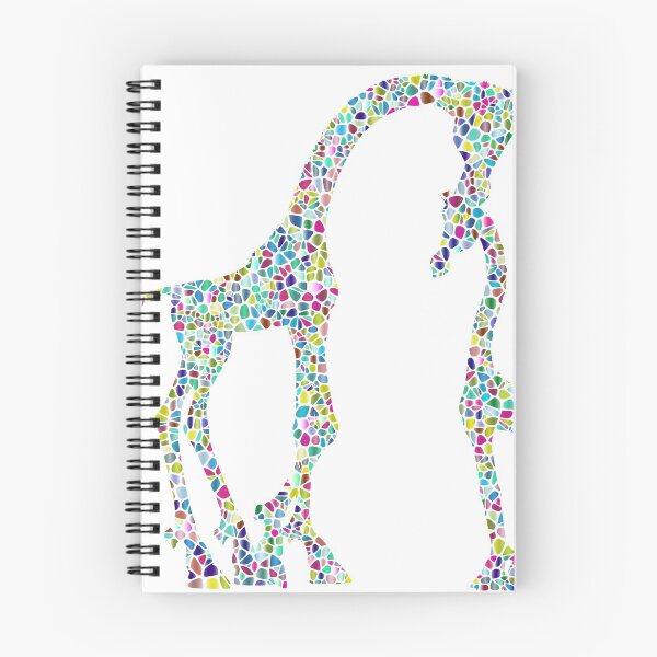 Item preview, Polyprismatic Tiled Mother And Child Giraffe Silhouette designed and sold by WowAllinOne.