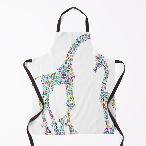 Item preview, Polyprismatic Tiled Mother And Child Giraffe Silhouette designed and sold by WowAllinOne.