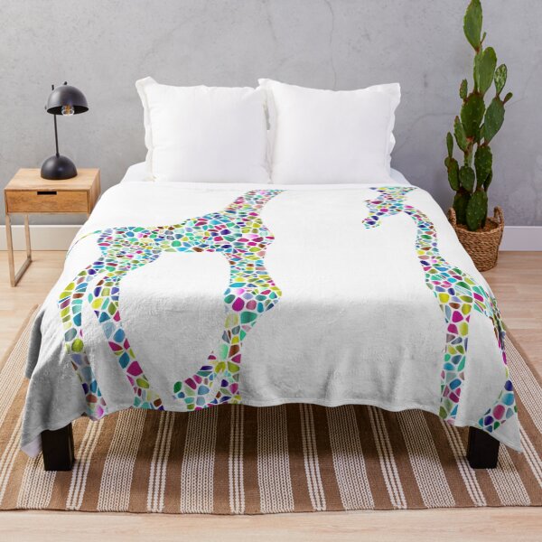 Item preview, Polyprismatic Tiled Mother And Child Giraffe Silhouette designed and sold by WowAllinOne.
