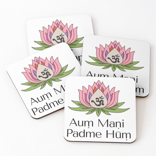 Item preview, Om Mani Padme Hum, Compassion Buddha Mantra designed and sold by Spiritualish.