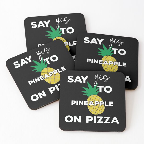 Item preview, Say Yes to Pineapple on Pizza designed and sold by smittysdesigns.