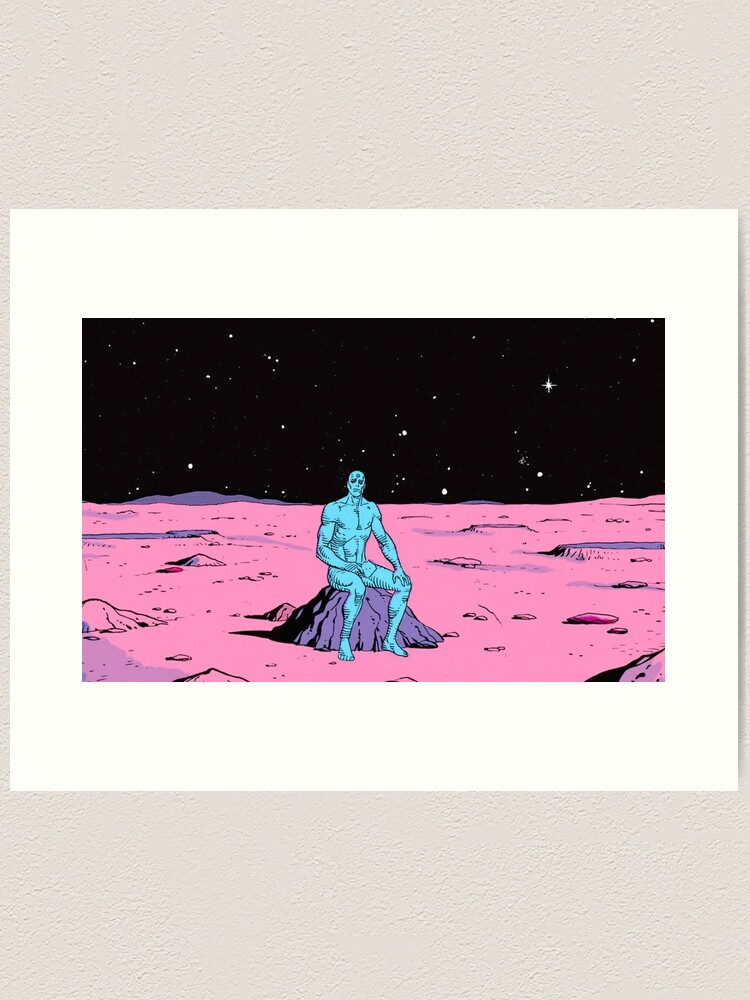 Alternate view of The Watchmen - Dr Manhattan Art Print
