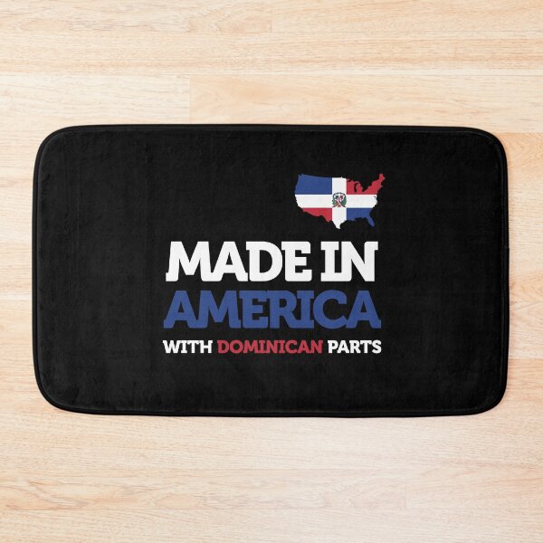 Item preview, Made in America with Dominican Parts Dominican USA Gift Fun T-Shirt designed and sold by smartrocket.