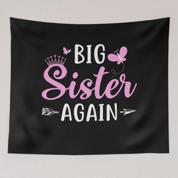 Item preview, Big Sister again Sibling Older Daughter Pregnancy Announcement  designed and sold by Best Designer.