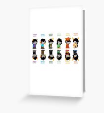 Homestuck Trolls Greeting Card