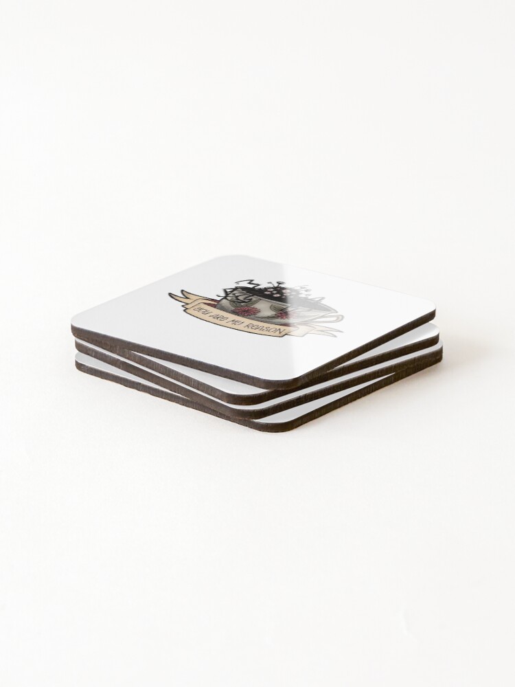 Alternate view of You Are My Reason Coasters (Set of 4)