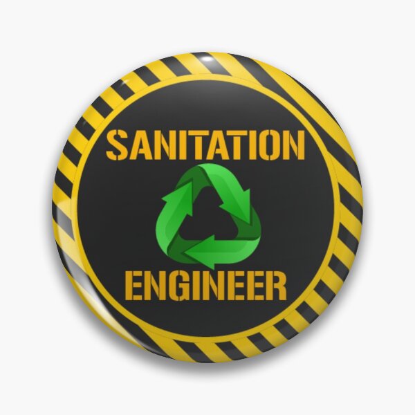Item preview, Sanitation Engineer designed and sold by ADAMYASS.