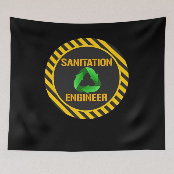 Item preview, Sanitation Engineer designed and sold by ADAMYASS.