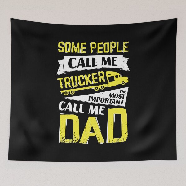 Item preview, Trucker Dad Truck Driver Father Gift designed and sold by Marcid95.