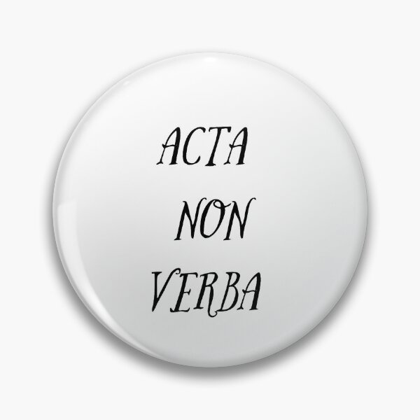 Item preview, Actions not words in Latin  designed and sold by Creativeart1974.