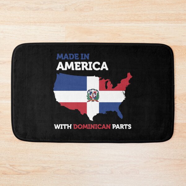 Item preview, Made in America with Dominican Parts Dominican USA Gift Fun T-Shirt designed and sold by smartrocket.