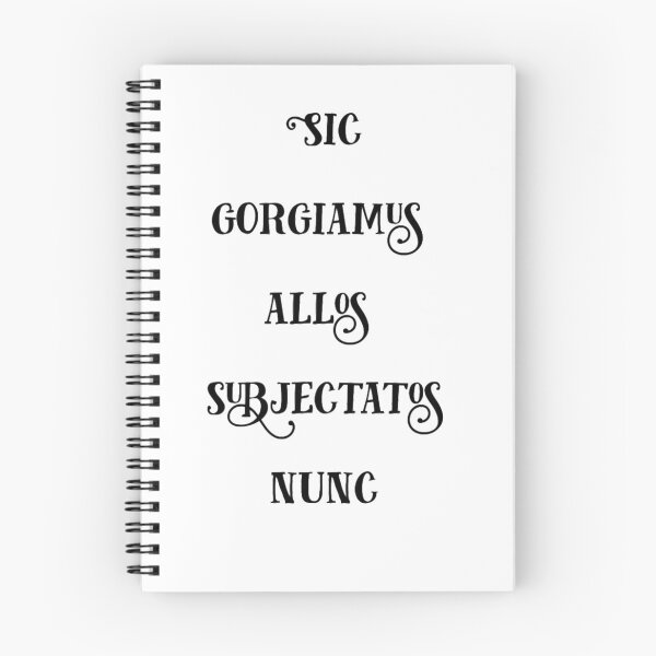 Item preview, We gladly feast on those who subdue us in Latin  designed and sold by Creativeart1974.