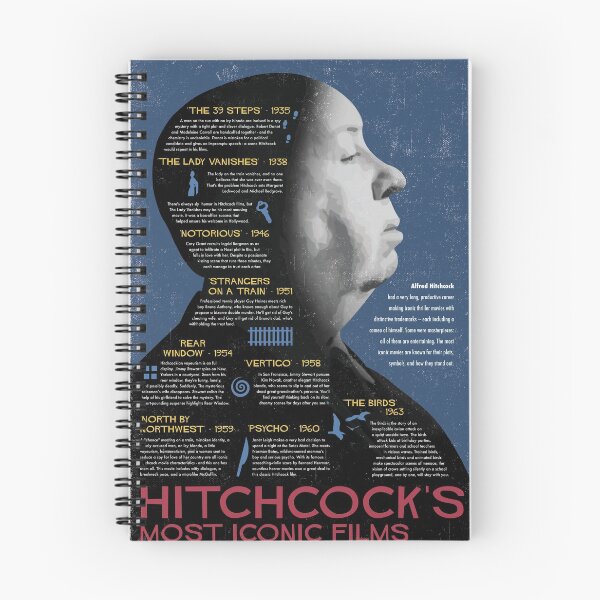 Item preview, Alfred Hitchcock's Iconic Films designed and sold by carolyn-castro.