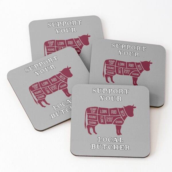 Item preview, Support Your Local Butcher designed and sold by smittysdesigns.