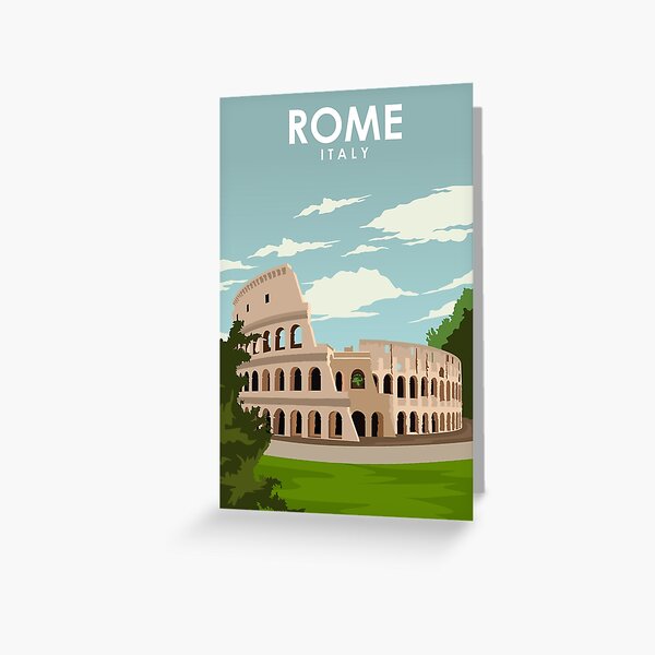 Item preview, Rome Italy Travel Poster designed and sold by Stadify.