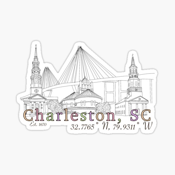 Item preview, Charleston SC designed and sold by paigeawallace.