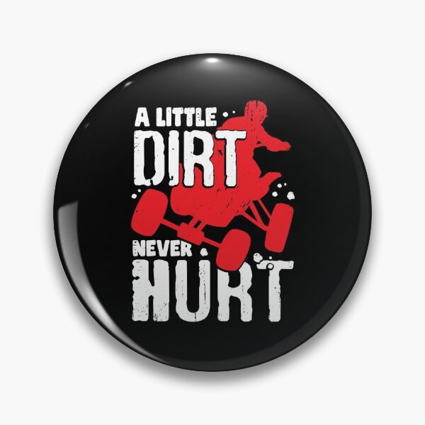 Artikelvorschau, Ein kleiner Schmutz verletzte nie ATV Quad Bike Rider Geschenk entworfen und verkauft von Marcid95.