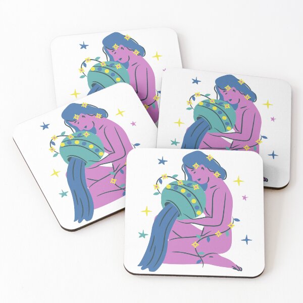 Item preview, Aquarius (January 21st - February 18th) | Zodiac Signs designed and sold by FoGow Store.