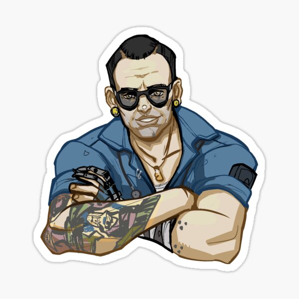 Victor Vector Sticker