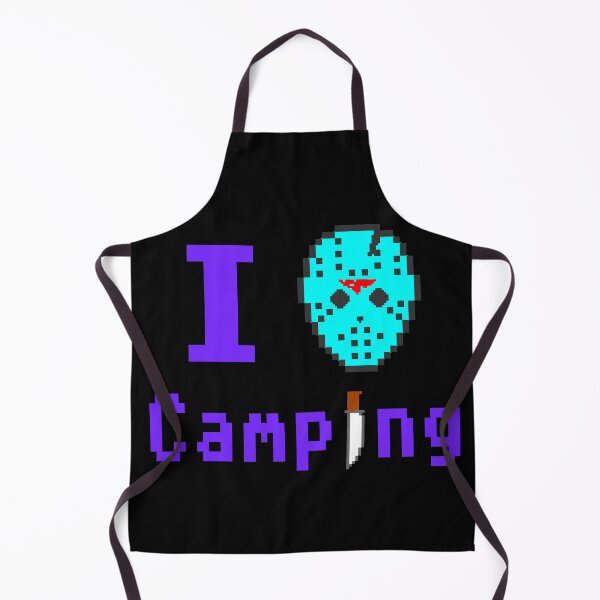 Item preview, Scary Movie Hockey Mask Camping - Slasher Movie - Halloween and Horror designed and sold by jacob-jendrey.